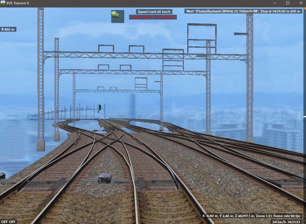 開発日誌 #12 守口市駅－京橋駅線路種別指定（線路のマッピング）