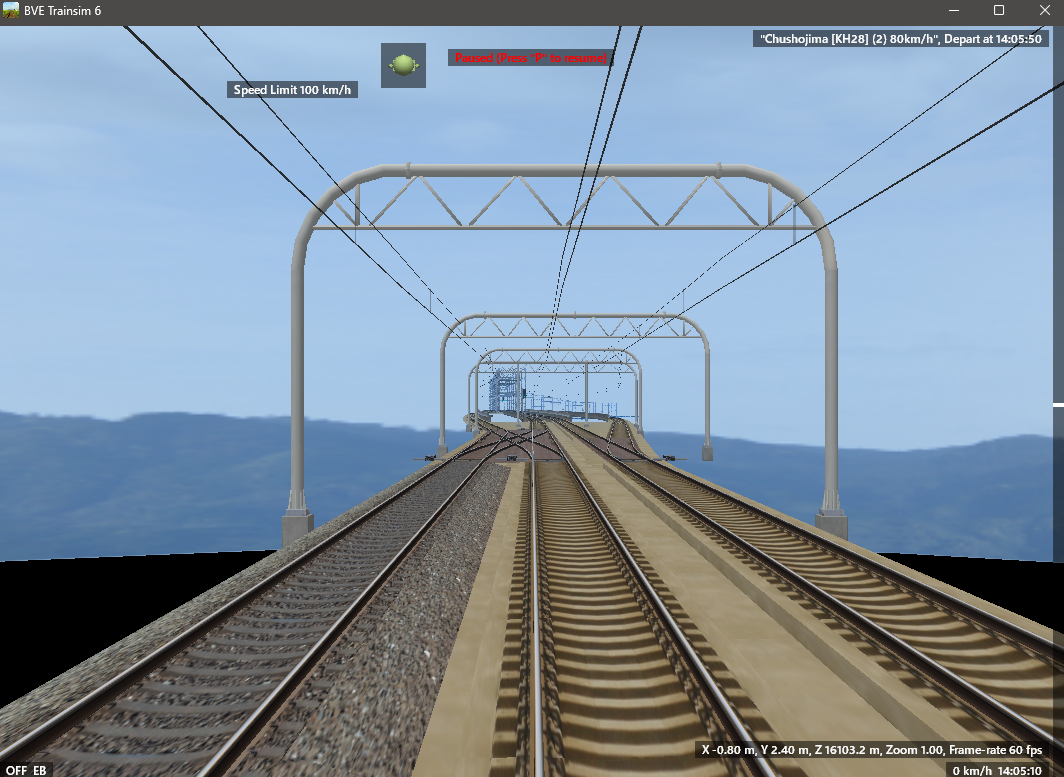 開発日誌 #13 ①京橋駅－淀屋橋駅線路種別指定（線路のマッピング）②架線柱の配置　中書島駅－樟葉駅(part.1)　※次回は12月7日頃予定